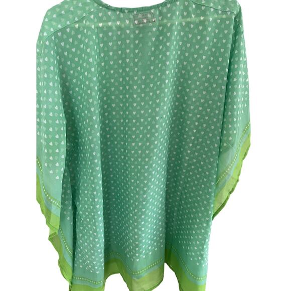 Peter Beaton Nantucket Womens OS Cover Up Tunic, At Knee, Sheer, Flowy Boho Pool - Picture 6 of 6